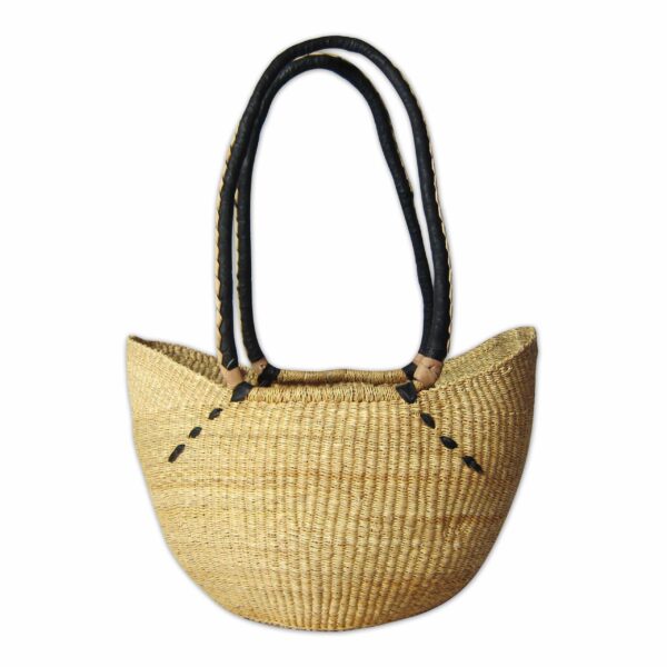 Shopping - Long Handle Basket - Natural