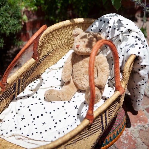 baby moses basket handmade in Ghana