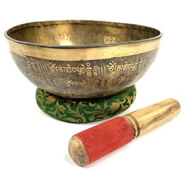 Sound healing meditation bowl