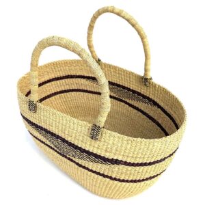 large handmade vegan basket