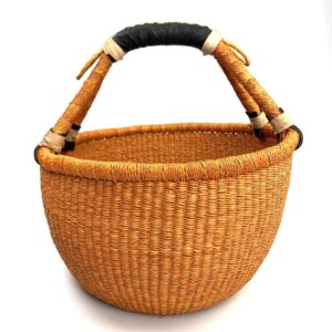 Large Round Bolga Basket