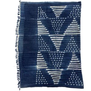 African handmade indigo cloth fabric textile