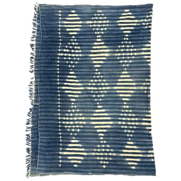 African handmade indigo cloth fabric textile