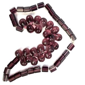 purple African Beads