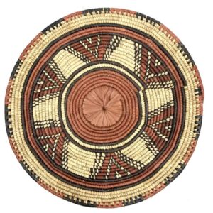 Burkina African placemat platter tableware