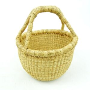 Vegan Small Round Baskets - Natural
