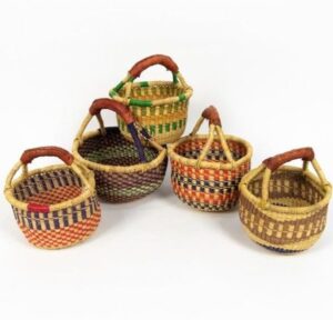 hand made bolga basket from Ghana