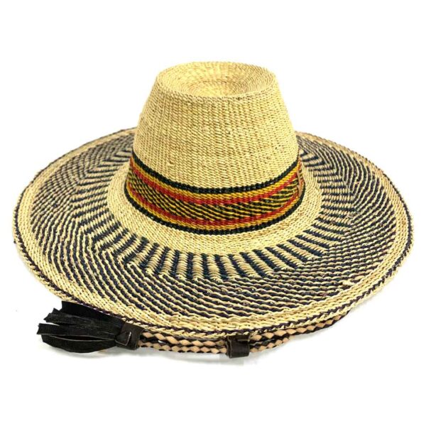 Woven Bolga Hat from Ghana