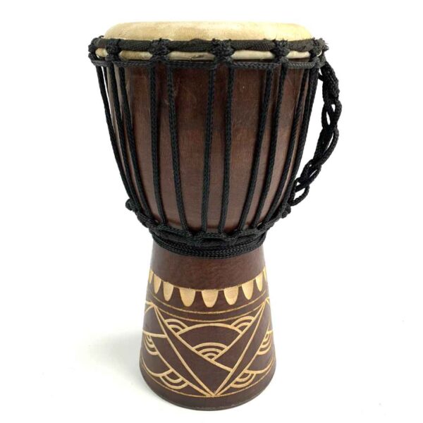 indo-djembe-30-dark 30cm Indonesian Djembe "Mini Djembe"