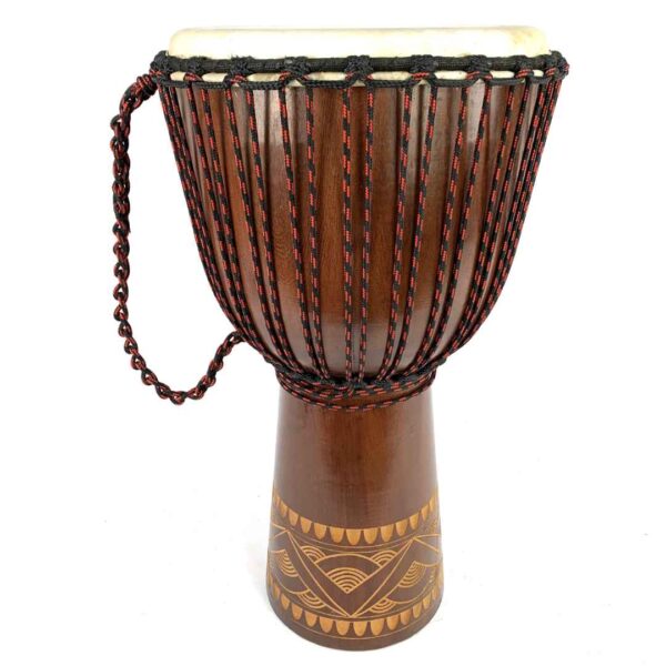 indo-djembe-60-plus-dark 60cm Indonesian Djembe "Classic Plus Djembe"
