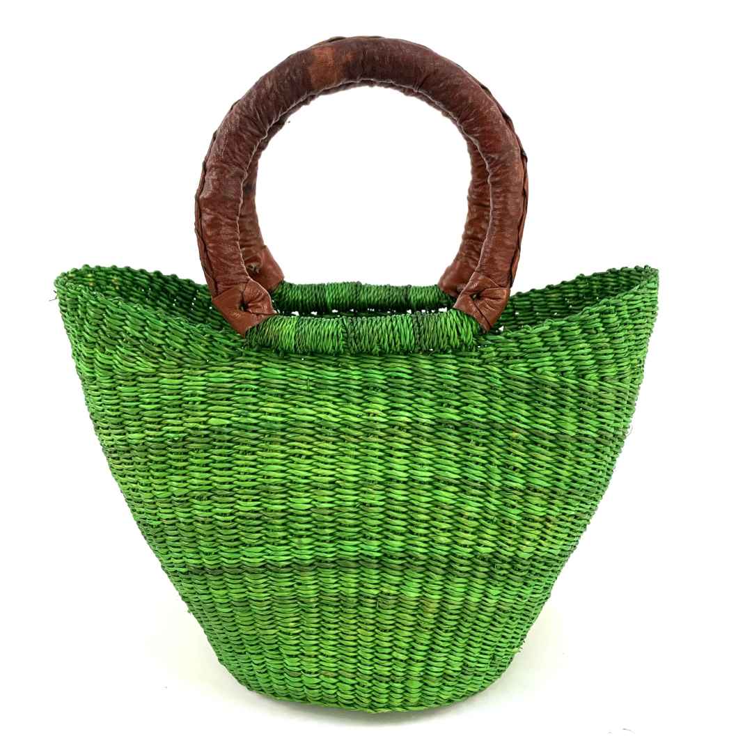 Small market Basket – Unicolour (Green)