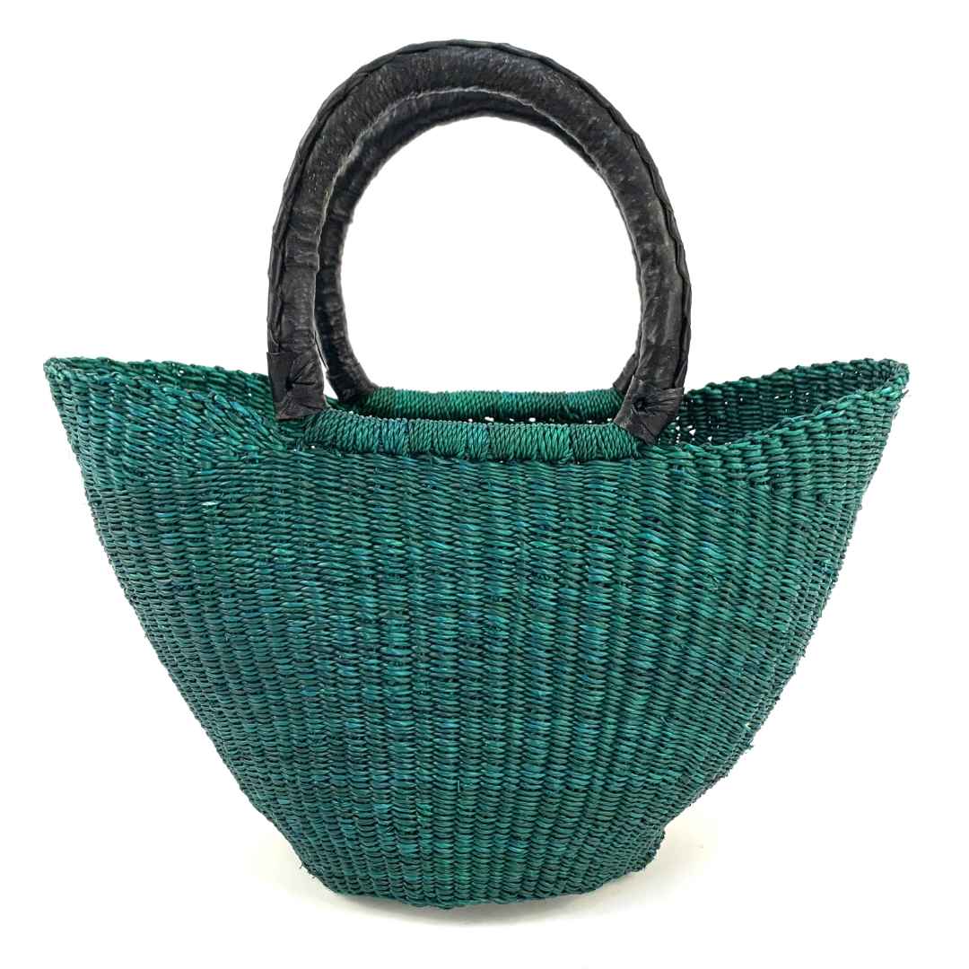 Small market Basket – Unicolour (Turquoise)