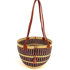 handmade woven bag african