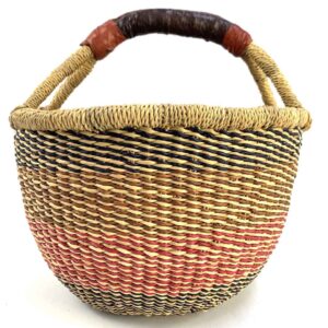small round basket