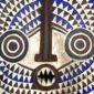 Closeup of African Bwa Mask