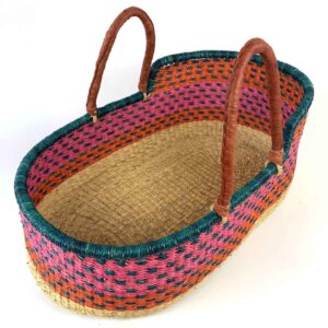 Natural elephant grass creates a beautifully simple, breathable finish.