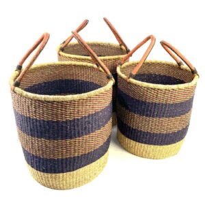 african handmade laundry basket