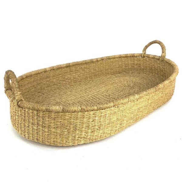 natural baby change basket