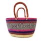 Handwoven Brighton Ghana shopping basket with premium soft weave