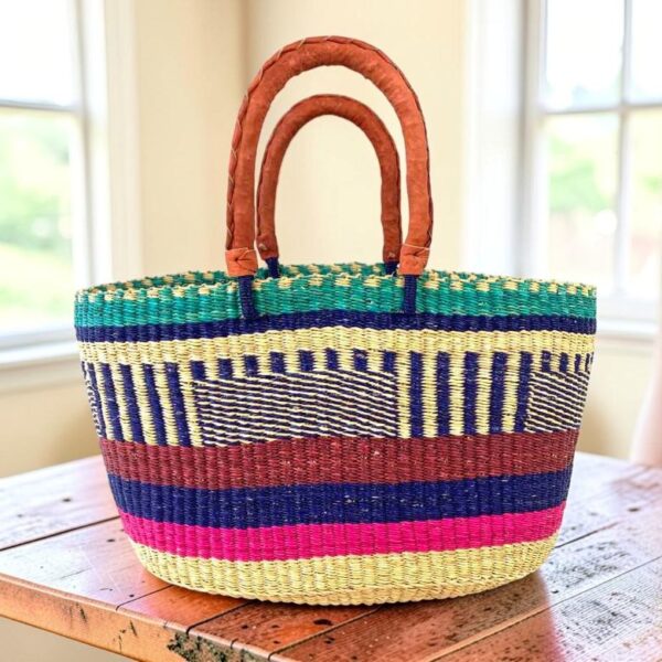 Brighton-basket-119-icebath (1) Premium soft weave Brighton Bolga basket handmade in Northern Ghana
