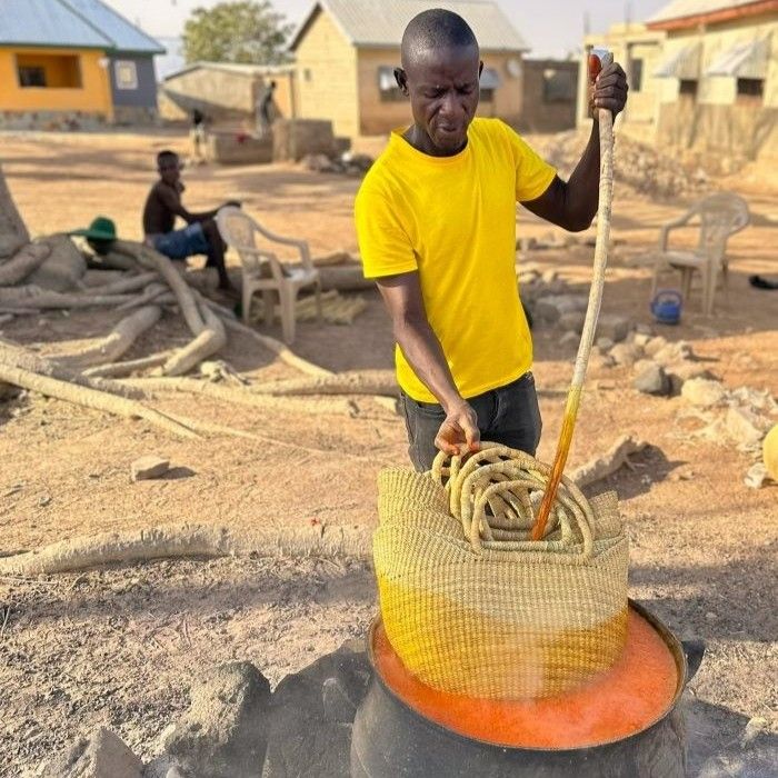 woven basket market and shopping natural colour of woven shopper African market baskets