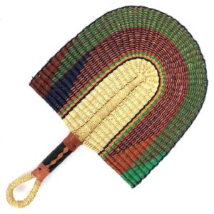 handmade african fan