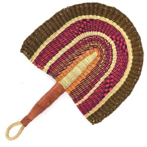 handmade african fan