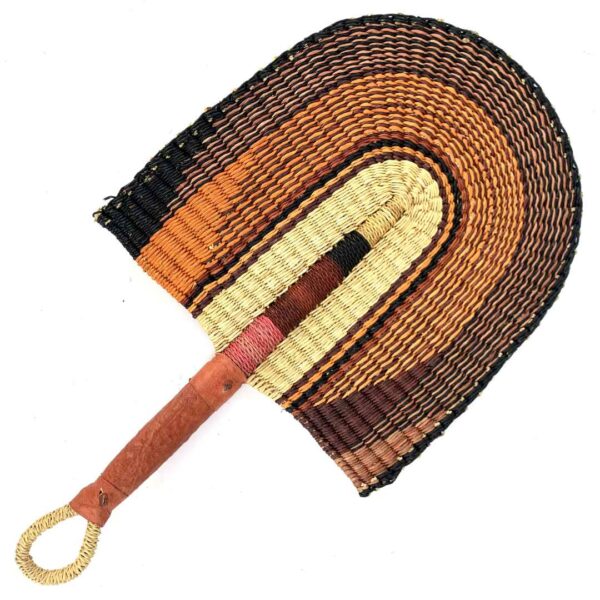 handmade african fan