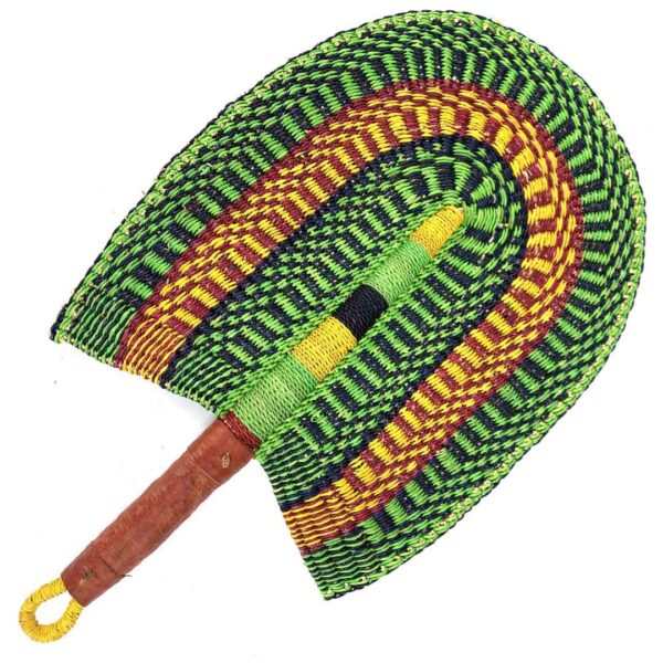 Woven African Fan