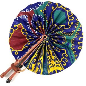 african fabric fan