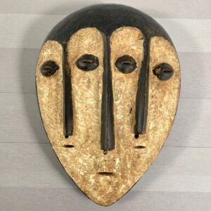 Authentic Kwele mask from Central Africa