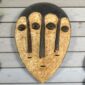 Gabon Kwele mask with heart-shaped form