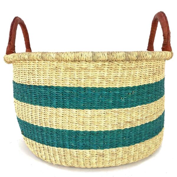 woven hamper basket