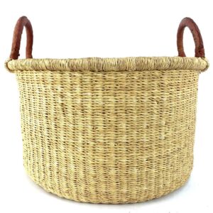 Natural hamper basket