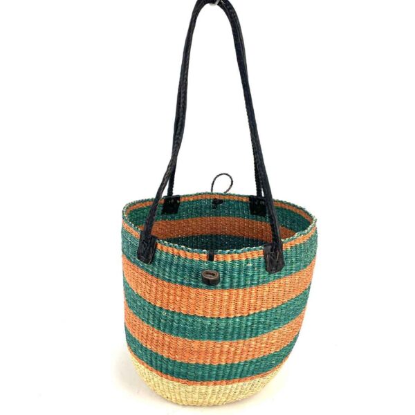 woven african handbag