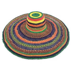 woven african hat