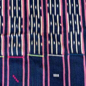 Indigo-cloth-InC-M-230-feast (2) Organic indigo cloth featuring subtle woven detail.
