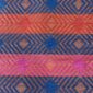 Artisan-crafted mat adding pattern, warmth, and environmentally conscious charm.