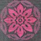 Handcrafted West African mat offering eco-conscious elegance for floors or decorative spaces.