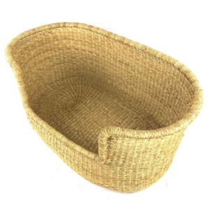 handmade african pet basket