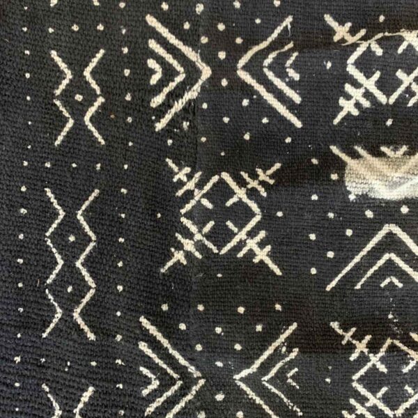 Mudcloth-MC-M-161-Cruskit (2) Malian cotton cloth decorated with cultural markings.