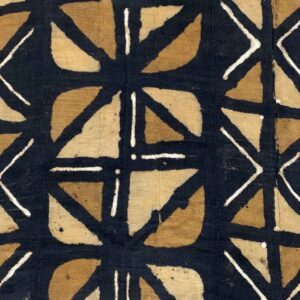 Mudcloth-MC-S-149-fissure (2) Soft-textured African fabric with ancestral markings.