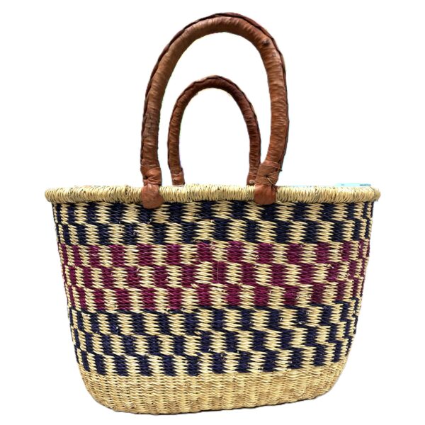 african woven basket