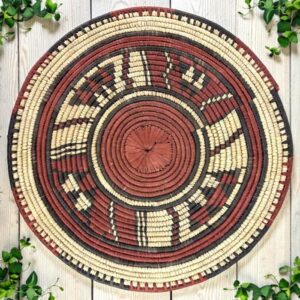 Burkina platter wall arrangement set.