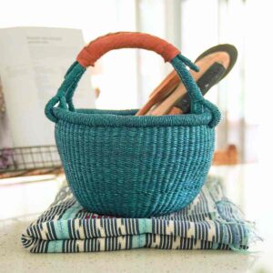 woven African basket