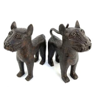 bronze leopards benin