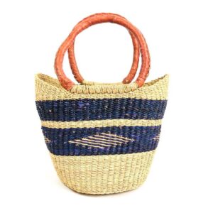 Mini Market Basket - Blue Tones
