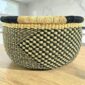 colourful african basket