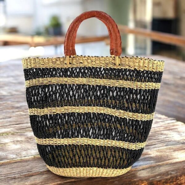 Unitote-basket-024-range (1) Bolga tote basket handwoven for flexible use and relaxed modern living.