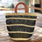 Bolga tote basket handwoven for flexible use and relaxed modern living.